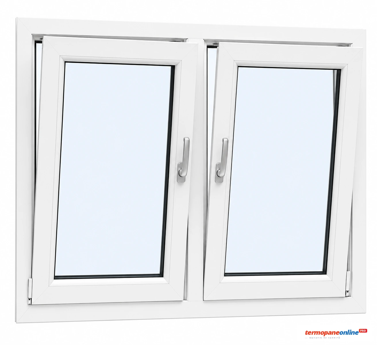 Fereastră Salamander bluEvolution 92 1150x1050mm 2 Canate - Oscilobatantă + Oscilobatantă